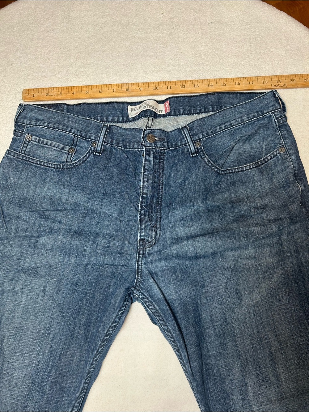 Red Engine Indigo Blue Men’s Jeans